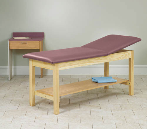 H-Brace Treatment Table Rising Top w/Shelf 30x72x31 product image