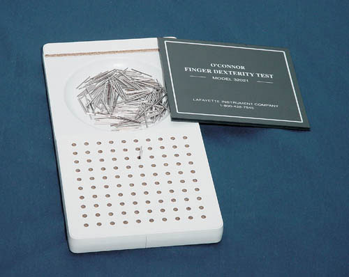 O'connor Finger Dexterity Test product image