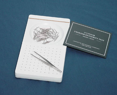 O'connor Tweezer Dexterity Test product image
