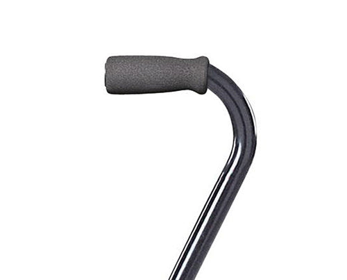 Hand Grip for Quad Cane & Offset Cane  Gray  Foam product image