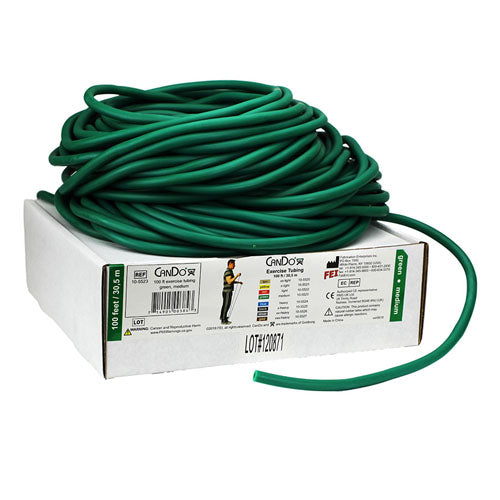Cando Exercise Tubing Green- Medium - 100 ft roll product image