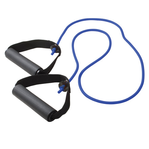 Cando Exercise Tubing w/handle Blue Heavy  48 product image