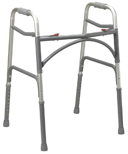 Double Button Extra-Wide Adult Folding Walker (Bariatric) product image