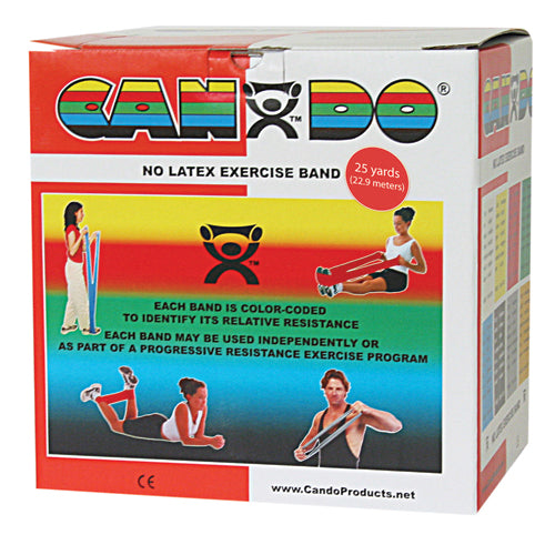 Cando Band  Non-Latex Red  Light  25 Yard product image