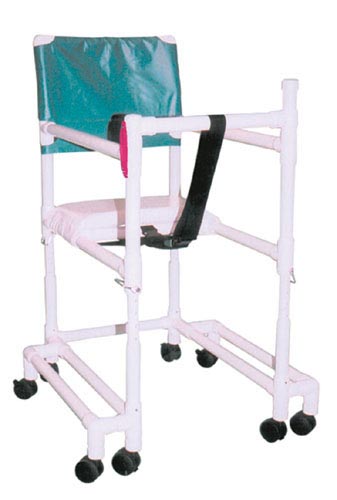 Walker PVC w/Ht Adj Arms & & Seat-Tall-w/Outriggers product image