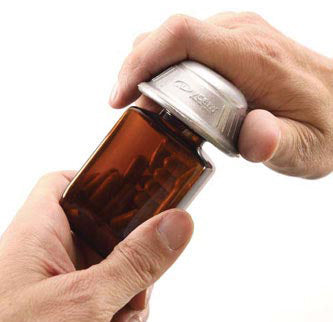 Dycem Pill Bottle Opener Silver product image