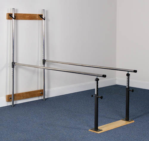 Wall Mounted Folding Parallel Bars w/7' Handrails product image