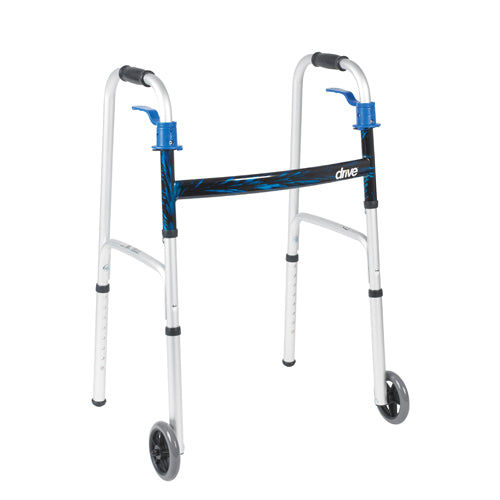 Walker Folding Trigger Release Junior with 5  Wheels product image