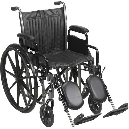 Wheelchair Econ Rem Full Arms 20  w/ Swing-Away Footrests product image