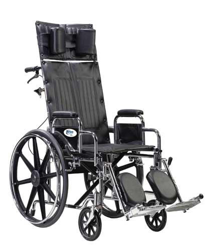 Wheelchair Full Reclining 22  W/Removable Desk Arms product image