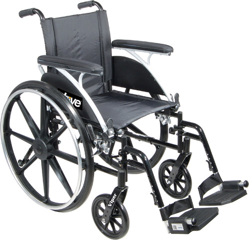 Wheelchair  Viper w/Flip Back Desk Arms  14   Elev Legrests product image