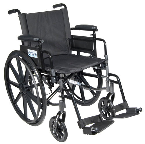 Cruiser X4 W/C 20  w/SF & Ht Adj Flip-Back Desk Arms product image