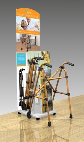 Display Only for Metro and EZ Fold-N-Go Walker product image