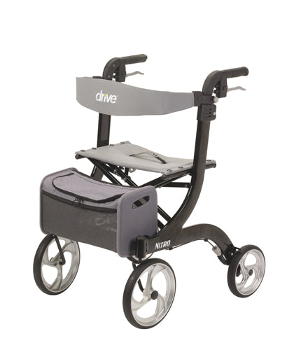 Nitro Rollator  Black with 10  Casters product image