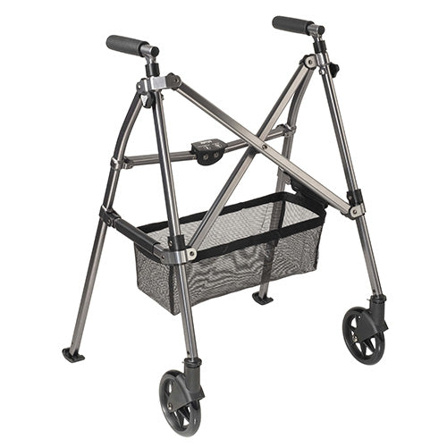 EZ Fold-N-Go Walker Black Walnut product image