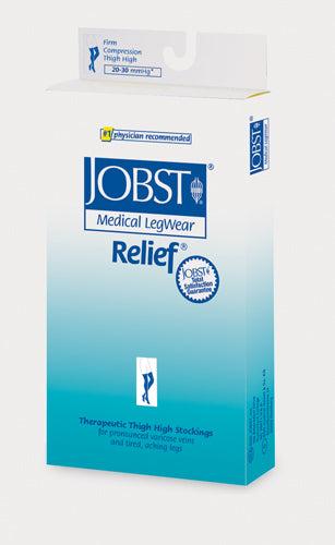 Jobst Relief 20-30 Thigh-Hi Closed-Toe Beige Medium (pair) product image