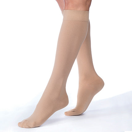 Jobst Relief 15-20 Knee-Hi Black Large C/T product image