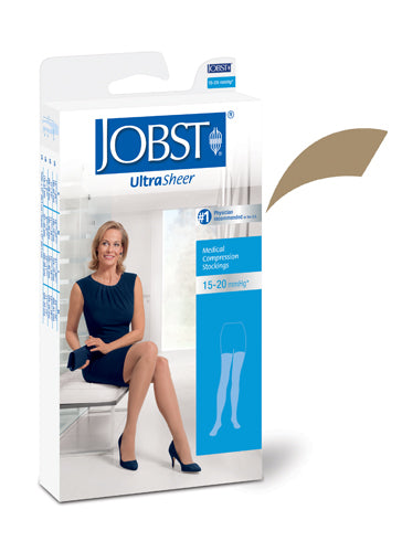 Jobst Ultrasheer 15-20mmHG Thigh Hi Small (pr) Honey product image
