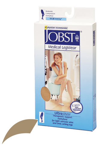 Jobst Ultrasheer 15-20mmHG Pantyhose Honey XL product image