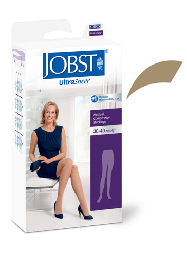 Jobst Ultrasheer 30-40 mmHg Pantyhose Honey Medium product image