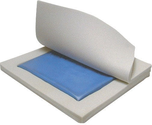 Molded Wheelchair Cushion General Use Gel/Foam 18x16x2 product image