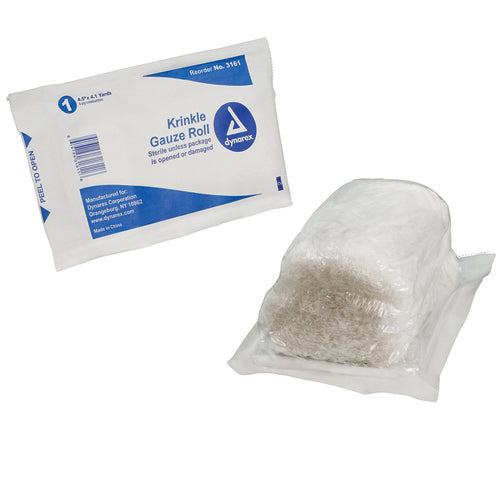 Gauze Krinkle Roll - Sterile 4.5  X  4.1 yds.  6-Ply (each) product image
