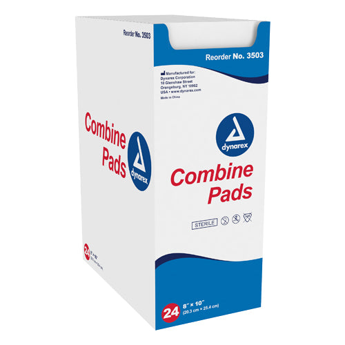 ABD Combine Pad Sterile 8 x 10  24/Bx product image