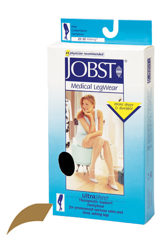 Jobst Ultrasheer 20-30 CT Pantyhose Sun Tan Large product image