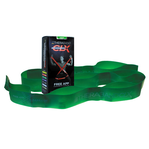 Theraband Consecutive Loops Green 5' Individual  9-Loop product image
