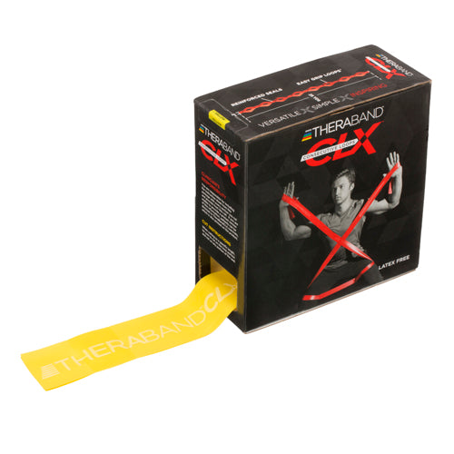 Theraband Consecutive Loops Yellow 25 Yard Bulk product image