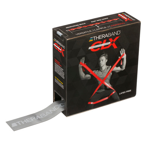 Theraband Consecutive Loops Silver 25 Yard Bulk product image