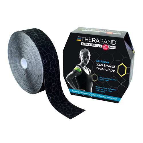 TheraBand Kinesiology TapeBulk 2 x103.3'  Black/White product image