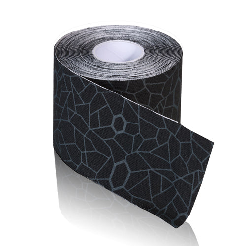 TheraBand KinesiologyTape STD Roll 2 x16.4' Black/Gray product image