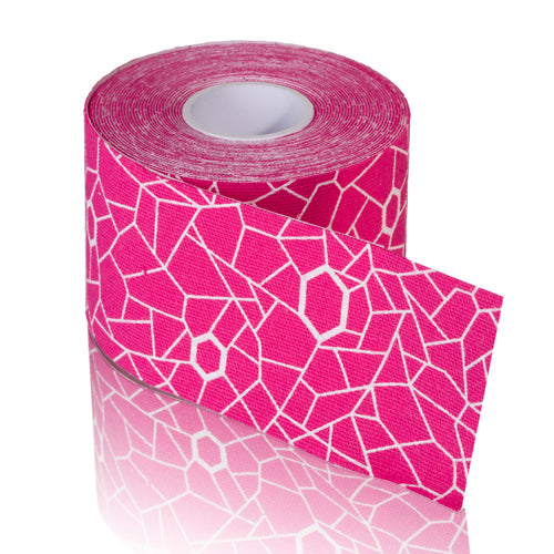 TheraBand Kinesiology Tape STD Roll 2 x16.4' Pink/White product image