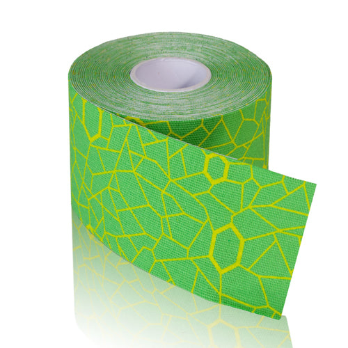 TheraBand Kinesiology Tape STD Roll 2 x16.4' Green/Yellow product image