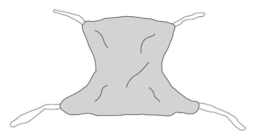 Patient Sling  Full Body Solid  Medium  53  x 42 product image