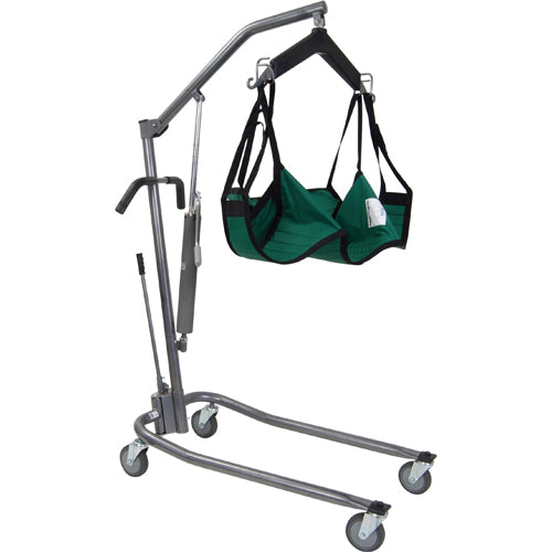 Patient Lift-Manual Silvr Vein w/6-Pt Cradle & Chains-Drive product image