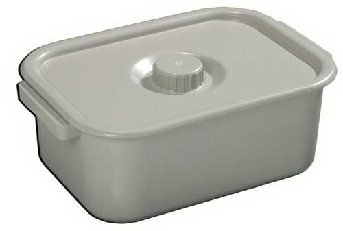 Commode Pail Bariatric Gray product image