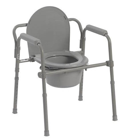 Commode  Folding Steel 3-in-1 Non-Retail Carton (Drive) Each product image