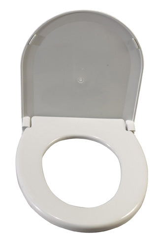 Toilet Seat w/Lid  Oblong Fits #1366E and 1066 Commodes product image