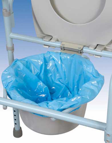 Commode Pail Liners Pack/7 Carex product image