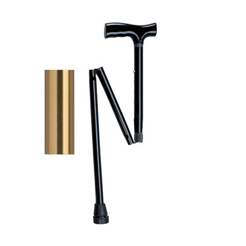 Folding Cane Pistol Grip  Adj. Bronze  32  - 37 product image