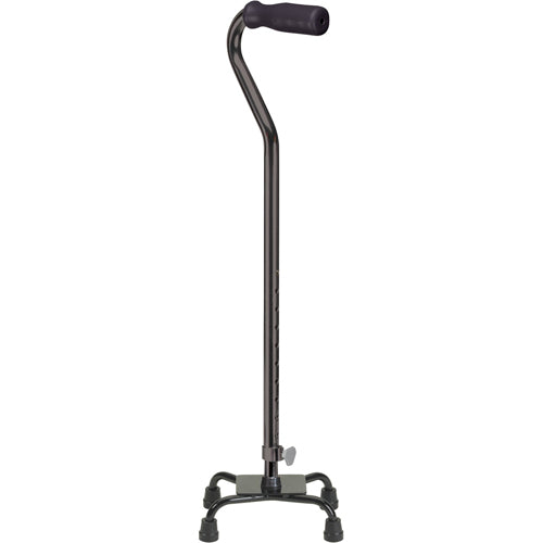 Quad Cane-Small Base Black with Foam Grip product image