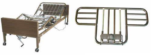 Ultra Light Full Electric Bed w/Half Length Side Rails product image