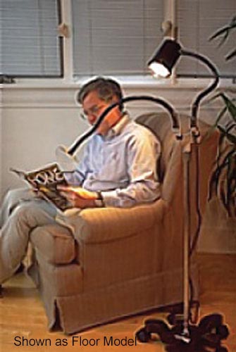 Magnifier/Lamp With Stay-Cool Lamphead  Desk Model-Black product image