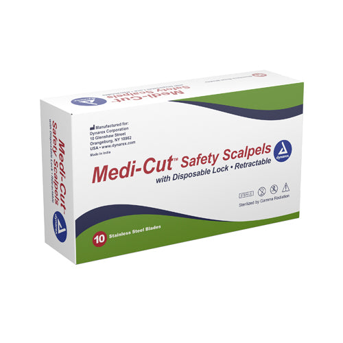 Scalpel #10 Disposable Bx/10 Generic w/ Disposal Lock product image