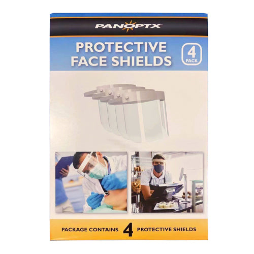 Protective Face Shields w/Foam Pad     (Box/4) product image