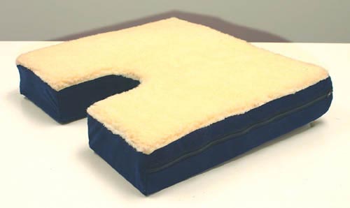 Coccyx Gel Seat Cushion w/ Fleece Top  18 Wx16 D x 3 product image