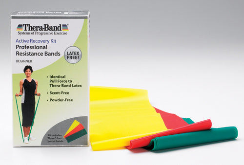 Thera-Band 5' Combo Pack- Light  Latex-Free product image