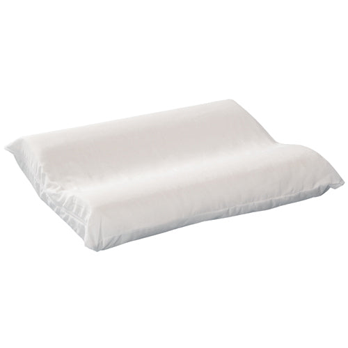 Contoured Foam Cervical Pillow Standard w/White Cover product image